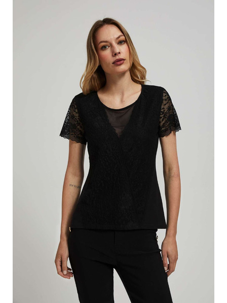 Moodo Дантелена блуза Moodo