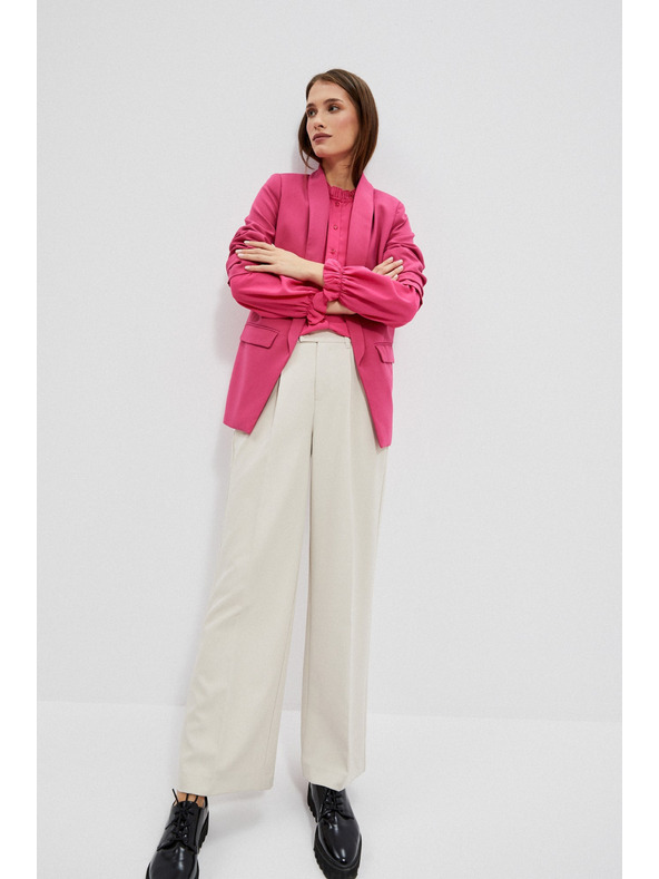 Moodo Гладко сако розово Moodo