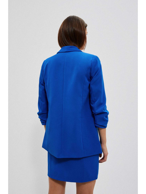 Moodo Гладко сако синьо Moodo