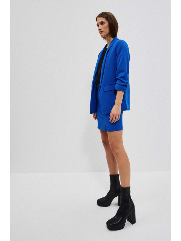 Moodo Гладко сако синьо Moodo