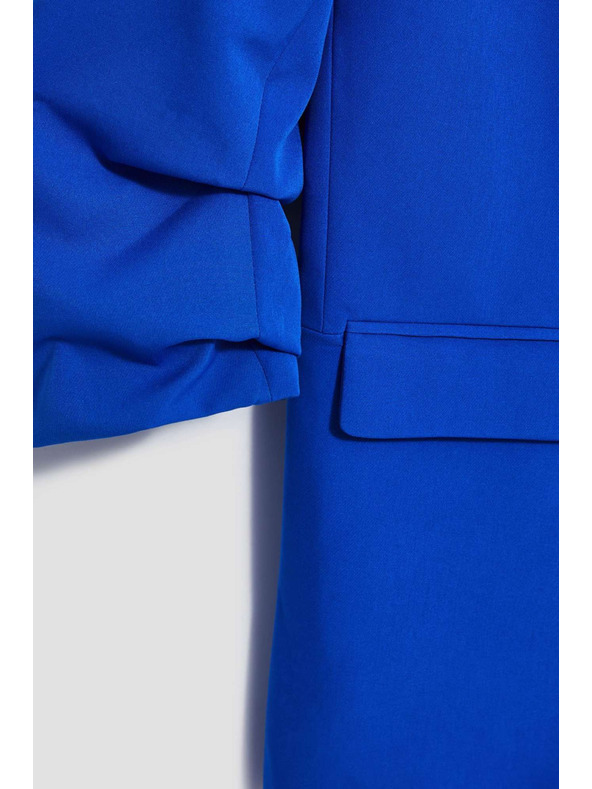 Moodo Гладко сако синьо Moodo