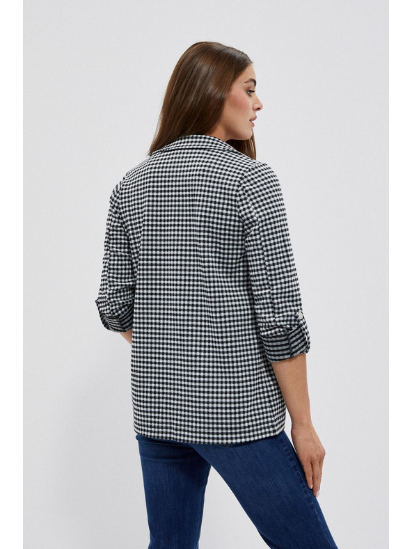 Moodo Черно-бяло фино каирано сако Moodo