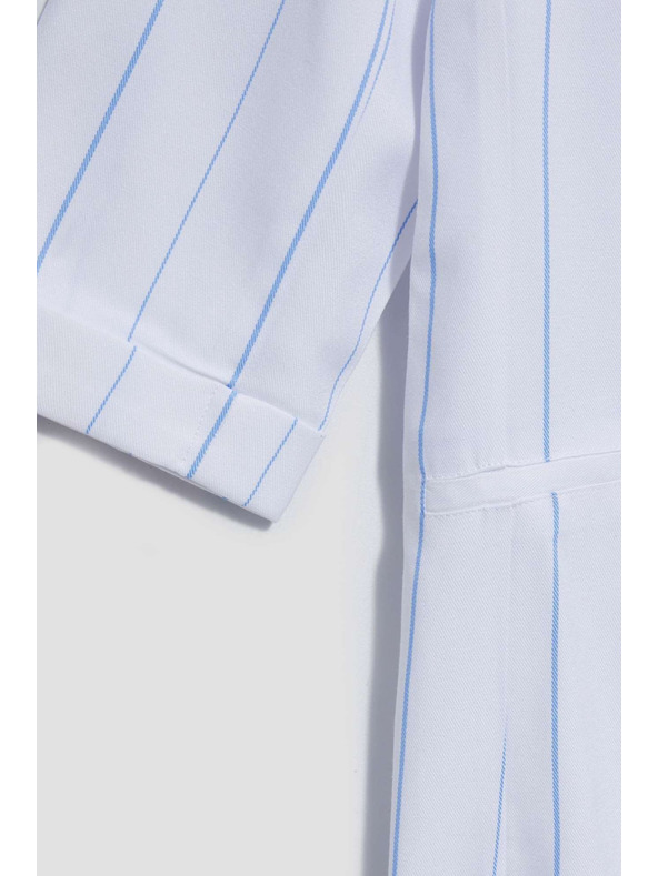 Moodo Бяло райирано сако Moodo