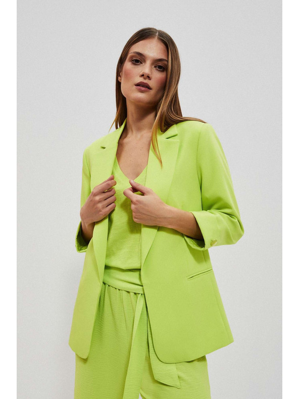 Moodo Сако с тричетвъртни ръкав неоново Moodo