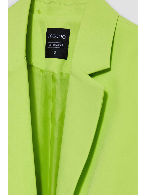 Moodo Сако с тричетвъртни ръкав неоново Moodo
