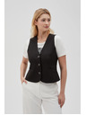 Moodo Черна официална жилетка Moodo