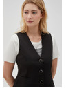 Moodo Черна официална жилетка Moodo