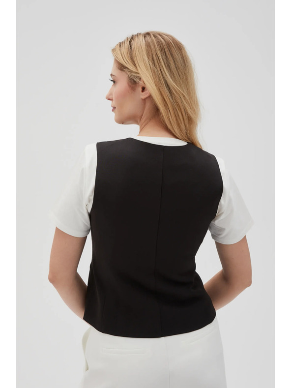 Moodo Черна официална жилетка Moodo