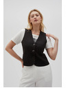 Moodo Черна официална жилетка Moodo