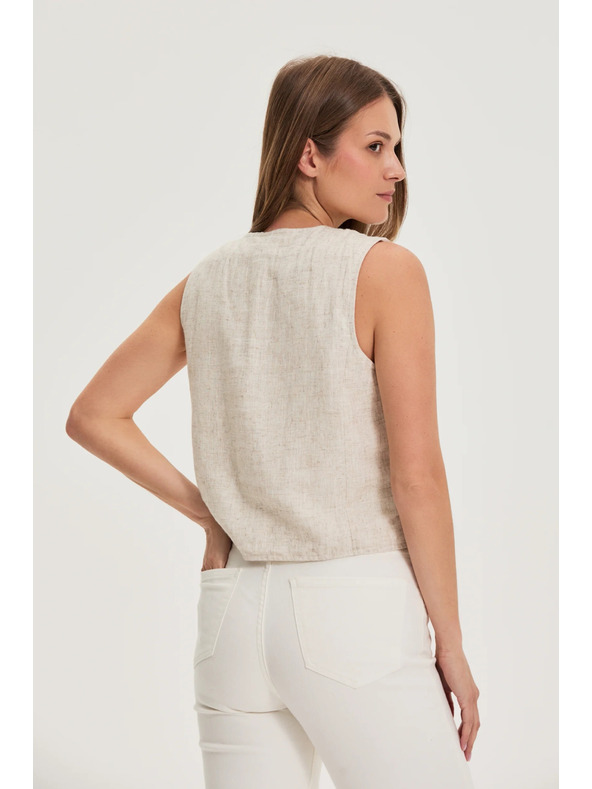 Moodo Жилетка бежова Moodo