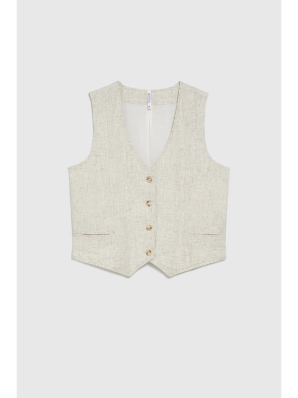 Moodo Жилетка бежова Moodo