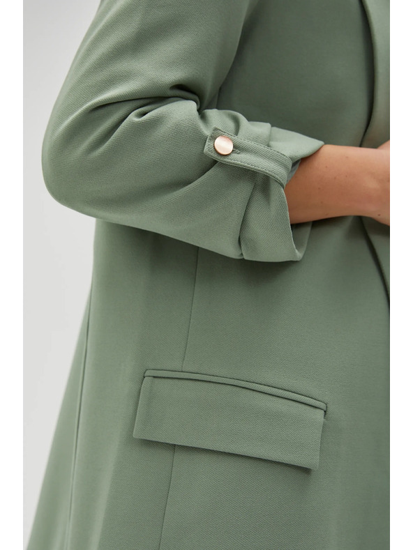 Moodo Сако с извити ръкави маслиненозелено Moodo