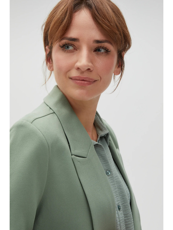 Moodo Сако с извити ръкави маслиненозелено Moodo