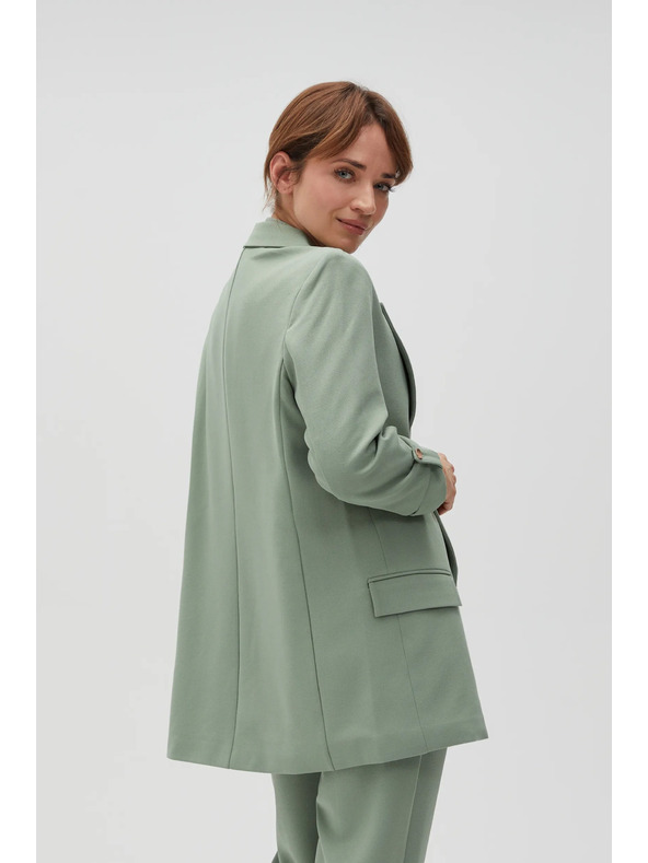 Moodo Сако с извити ръкави маслиненозелено Moodo