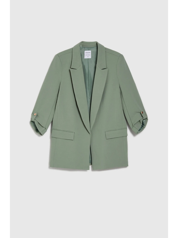 Moodo Сако с извити ръкави маслиненозелено Moodo