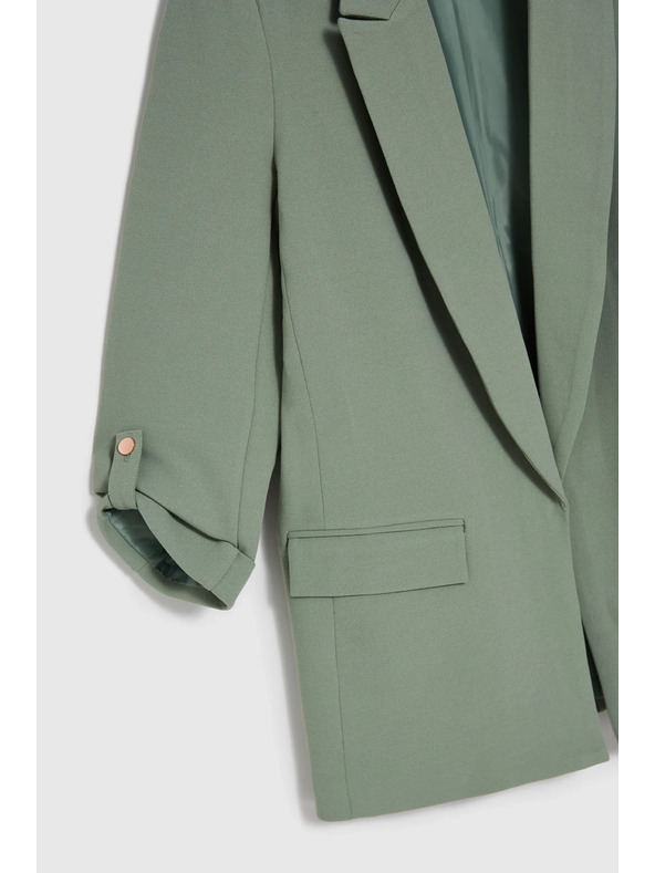 Moodo Сако с извити ръкави маслиненозелено Moodo