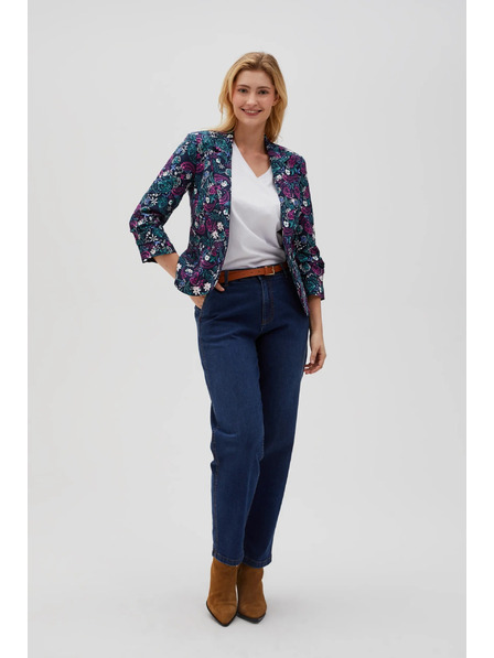 Moodo Сако с 3/4 ръкави тъмно синьо Moodo