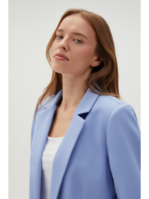 Moodo Светлосиньо сако с 3/4 ръкави Moodo