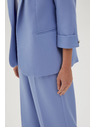 Moodo Светлосиньо сако с 3/4 ръкави Moodo
