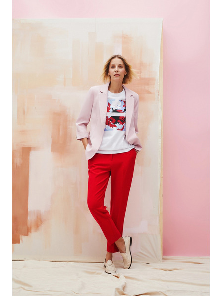 Moodo Розово сако с 3/4 ръкави Moodo