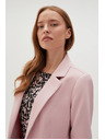 Moodo Розово сако с 3/4 ръкави Moodo