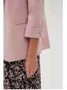 Moodo Розово сако с 3/4 ръкави Moodo