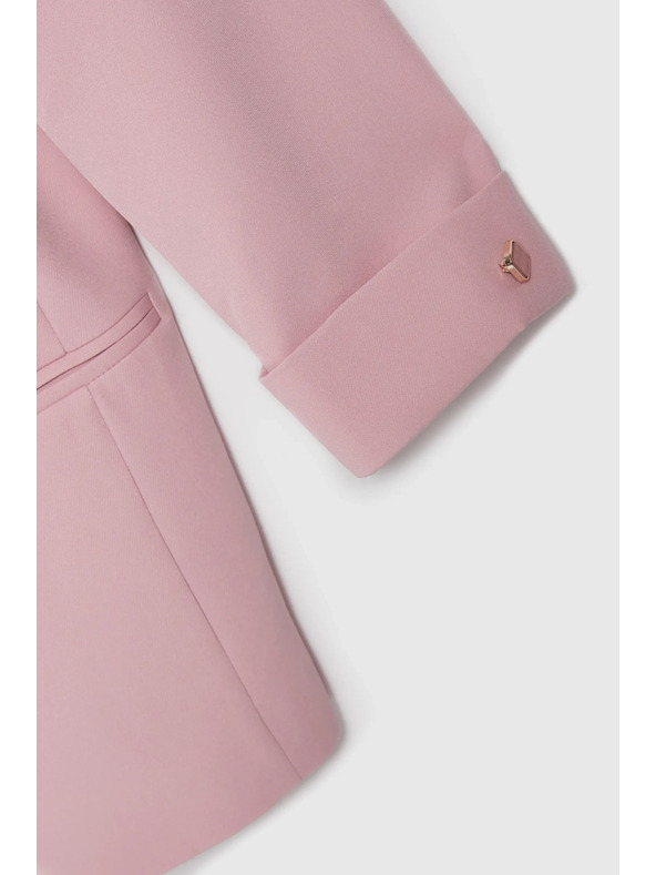 Moodo Розово сако с 3/4 ръкави Moodo