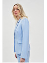 Moodo Кратко светлосиньо сако Moodo