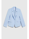 Moodo Кратко светлосиньо сако Moodo