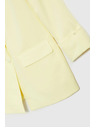 Moodo Жълто сако с навити ръкави Moodo