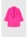 Moodo Розово сако с 3/4 ръкави Moodo
