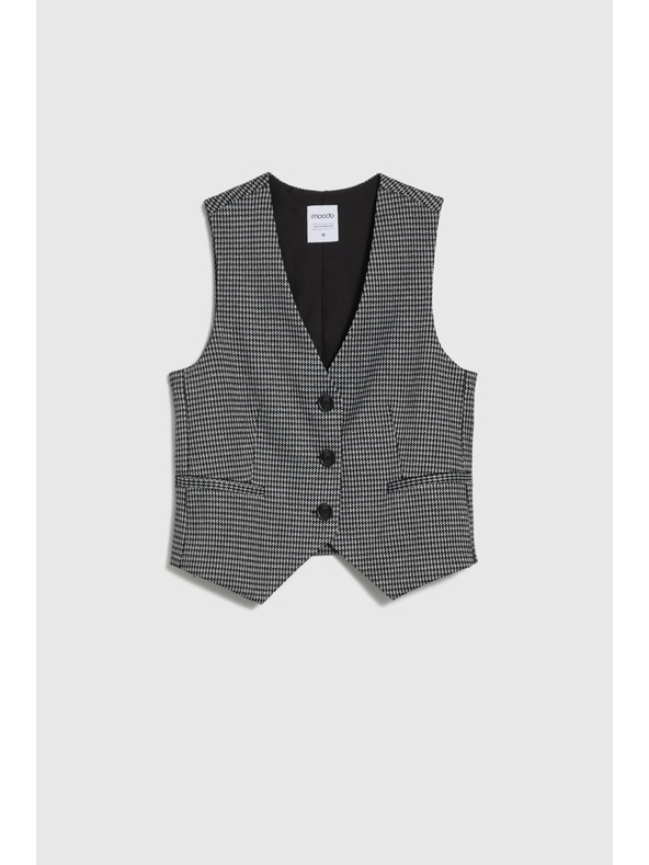 Moodo Елегантна сива жилетка Moodo
