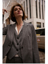 Moodo Едностранно сако сиво Moodo