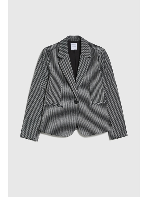 Moodo Едностранно сако сиво Moodo