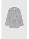 Moodo Сако с навити ръкави сиво Moodo
