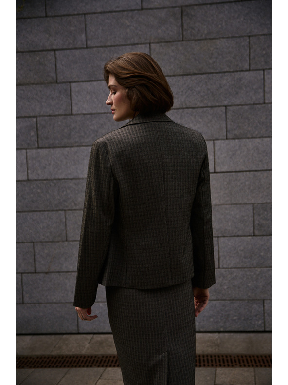 Moodo Едностранно сако, тъмнобежово Moodo