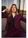 Moodo Кратко бордо сако Moodo
