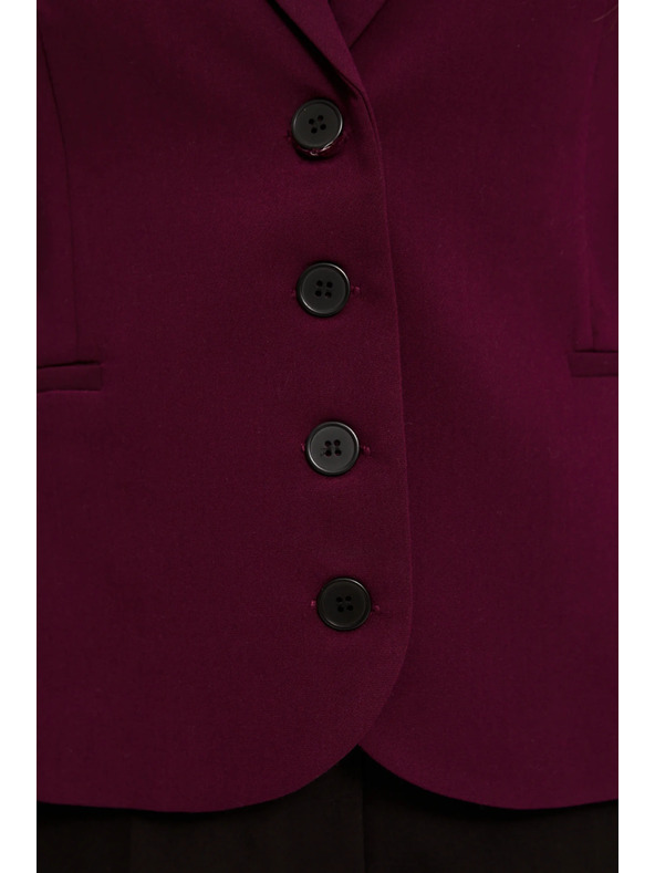 Moodo Кратко бордо сако Moodo