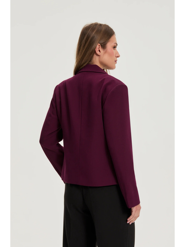 Moodo Кратко бордо сако Moodo