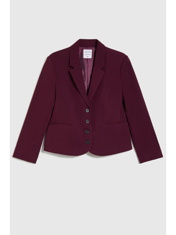 Moodo Кратко бордо сако Moodo