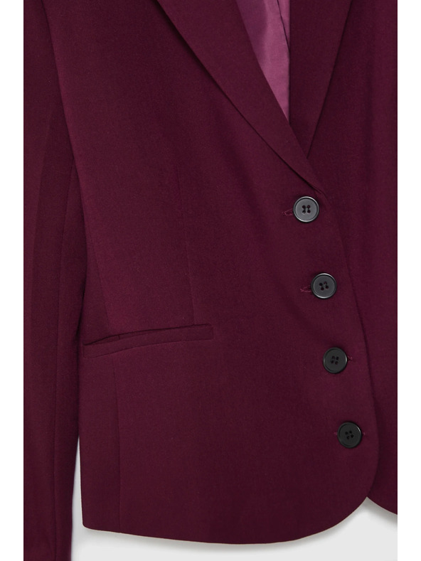 Moodo Кратко бордо сако Moodo