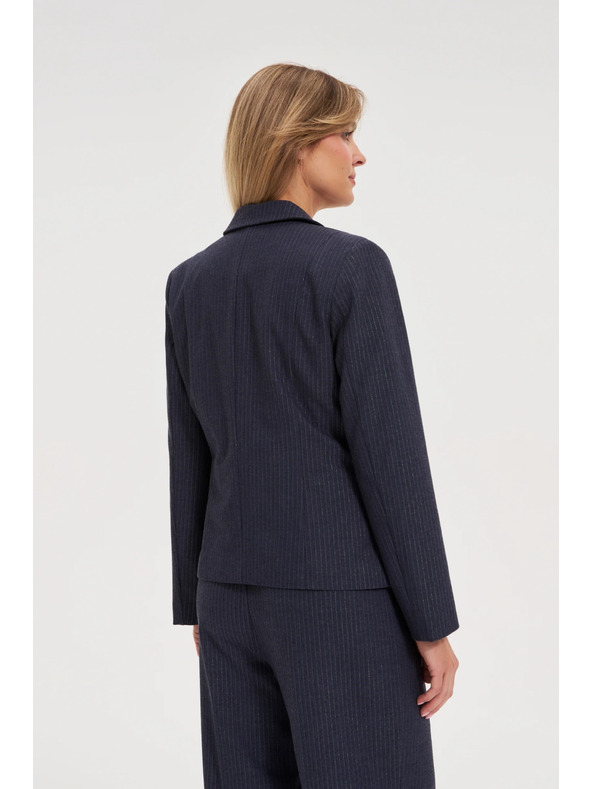 Moodo Синьо раирано сако Moodo