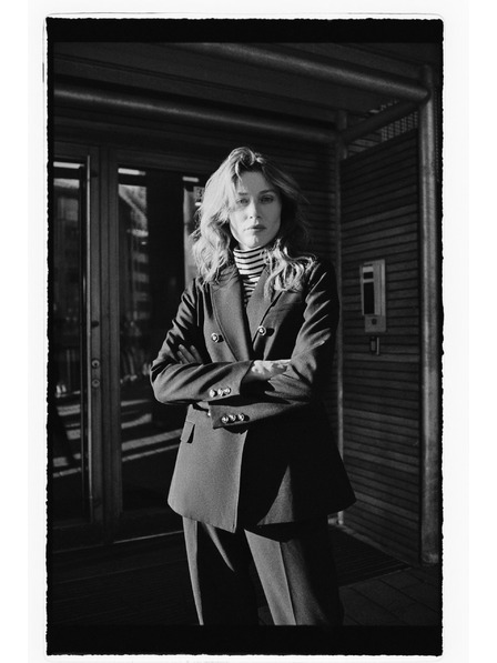 Moodo Сако с декоративни копчета черно Moodo