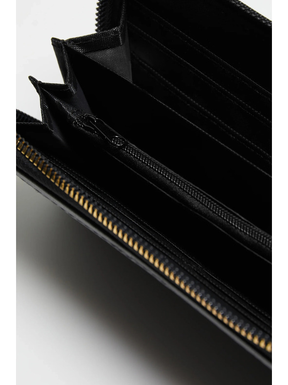 Moodo Портмоне с цип черно Moodo