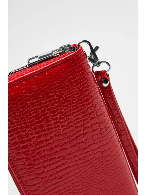 Moodo Портмоне с висулка червено Moodo