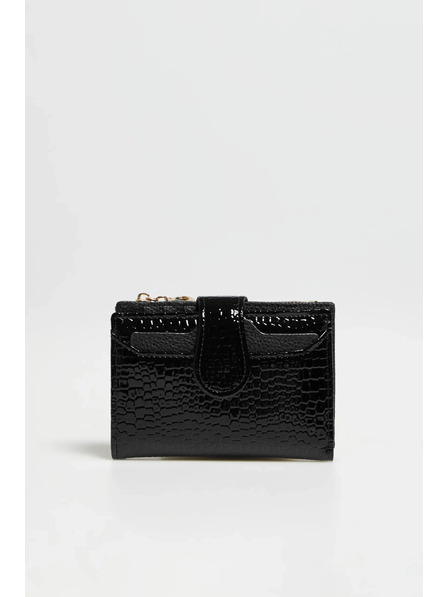 Moodo Портмоне с животински десен черно Moodo