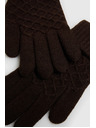 Moodo Кафяви плетени ръкавици Moodo
