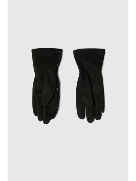 Moodo Ръкавици от изкуствена кожа черни Moodo