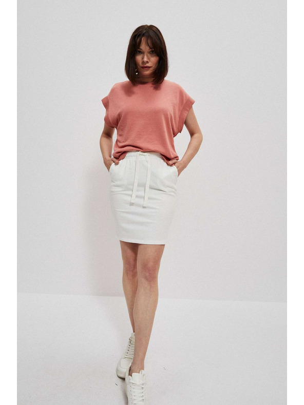 Moodo Права пола до коляното перлена Moodo