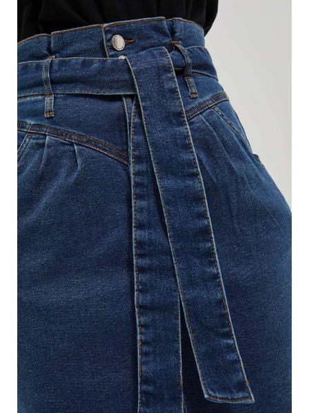 Moodo Дънкова пола с висока талия Moodo